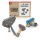 The Labo VR Kit’s 3D painting application is controlled by a user wearing a cardboard elephant mask, of course. You hold the end of the trunk, which contains a Joy-Con, and paint with it.